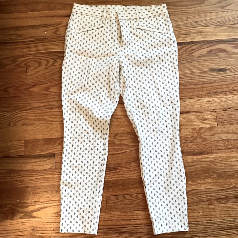 Gap Skinny Ankle White Pants